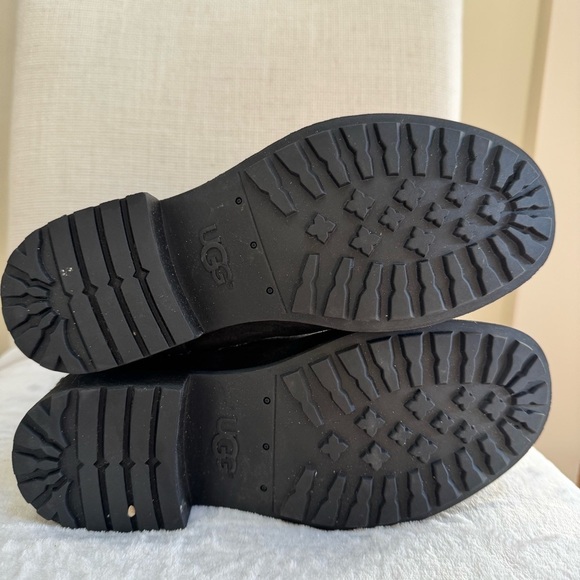 UGG BLAYRE III BLACK ZIPPER SHEARLING US 7 - Picture 14 of 16